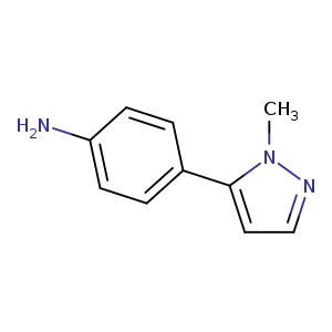 4-(1-Methyl-1h-pyrazol-5-yl)aniline
