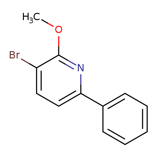 3-Bromo-2-methoxy-6-phenylpyridine