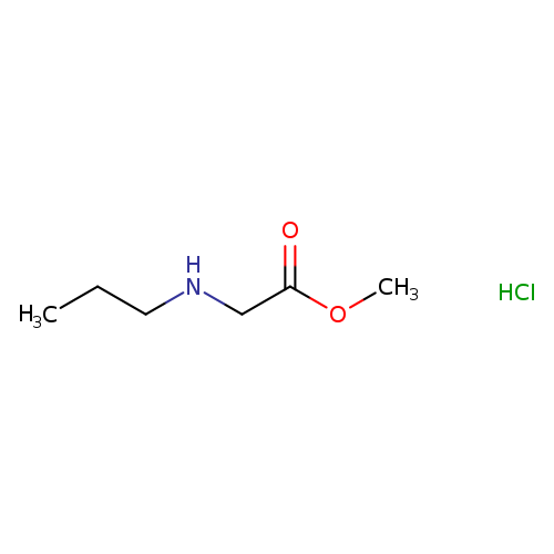 methyl 2-(propylamino)acetate hydrochloride