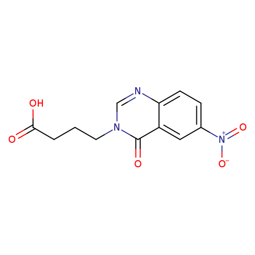 4-(6-nitro-4-oxoquinazolin-3(4H)-yl)butanoic acid