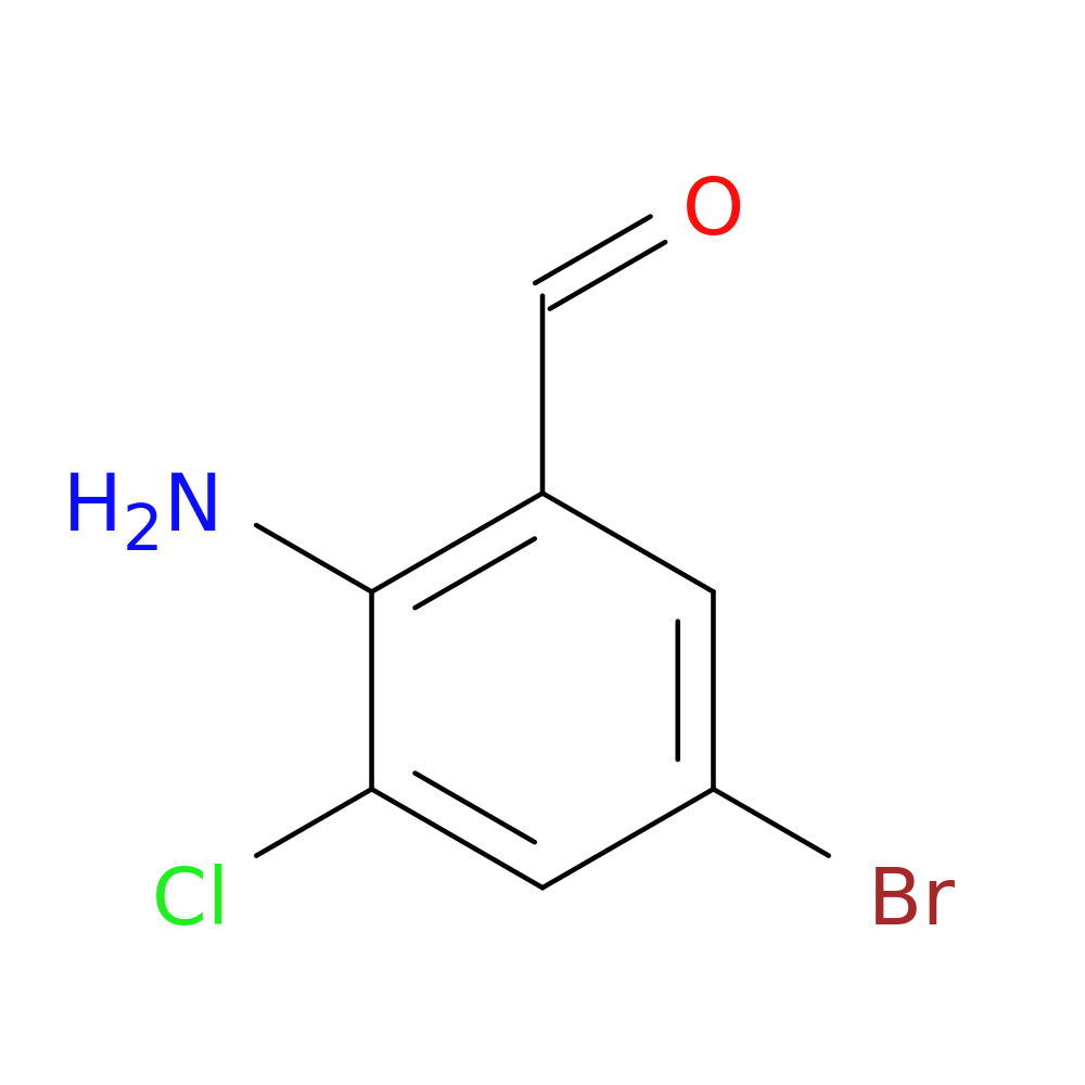 2-Amino-5-bromo-3-chlorobenzaldehyde
