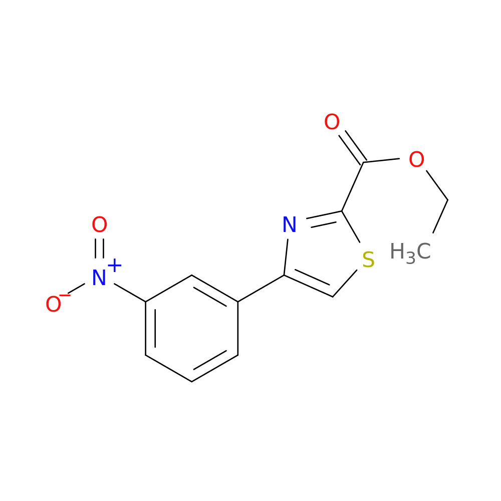 Ethyl 4-(3-nitrophenyl)thiazole-2-carboxylate