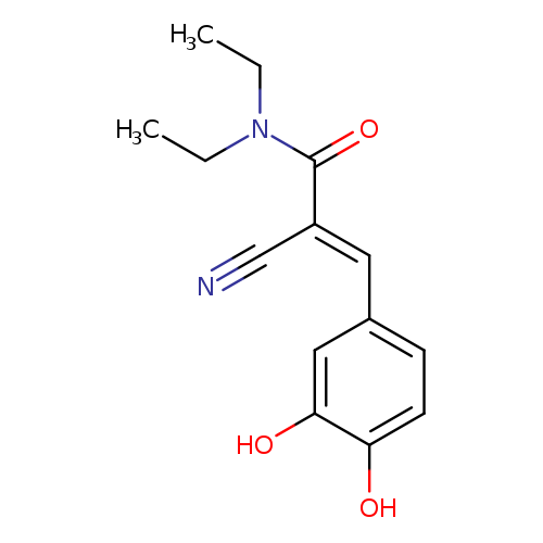 (E)-2-Cyano-3-(3,4-dihydroxyphenyl)-N,N-diethylacrylamide