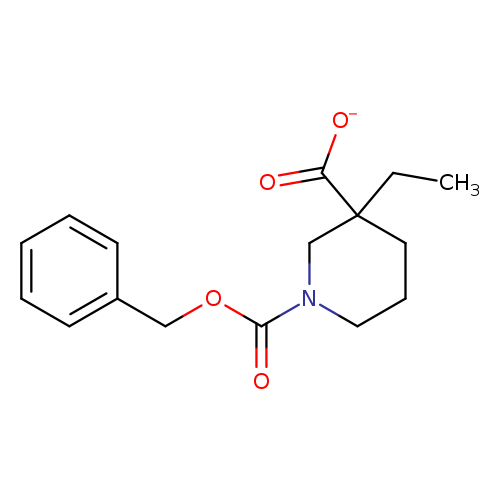 1,3-Piperidinedicarboxylic acid, 3-ethyl-, 1-(phenylmethyl) ester