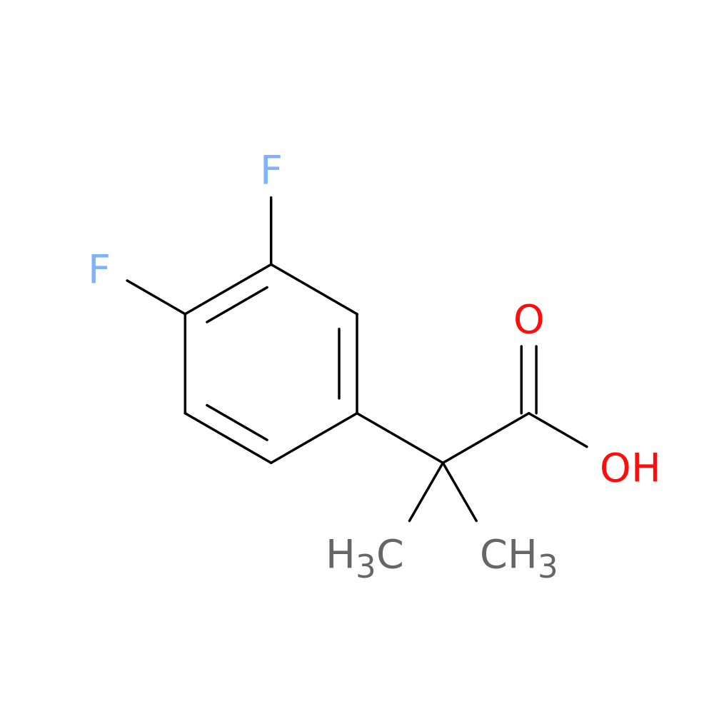 2-(3,4-Difluorophenyl)-2-methylpropanoic acid