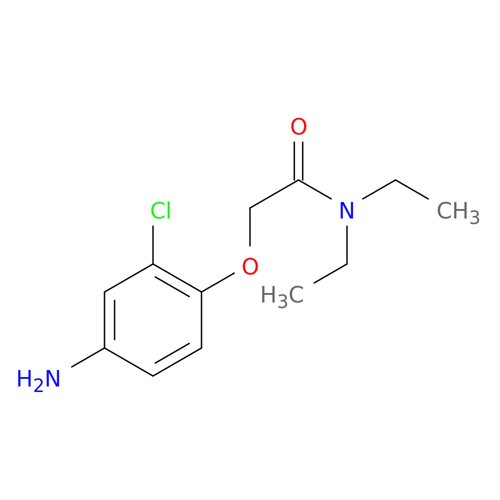 2-(4-amino-2-chlorophenoxy)-N,N-diethylacetamide