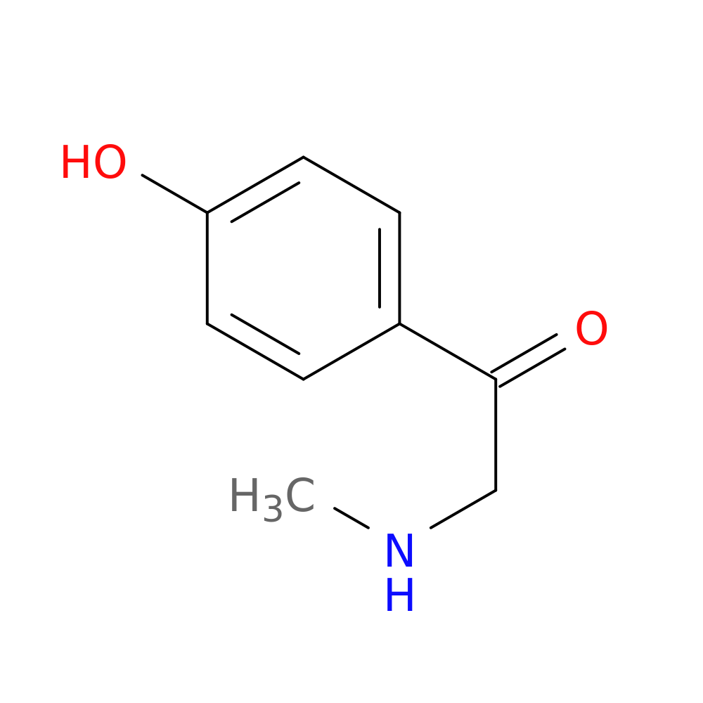 1-(4-Hydroxyphenyl)-2-(methylamino)ethanone hydrochloride