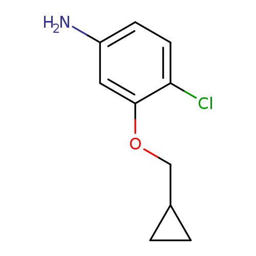 4-Chloro-3-(cyclopropylmethoxy)aniline