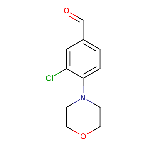 3-Chloro-4-morpholinobenzaldehyde
