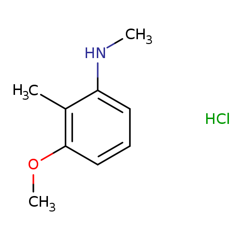 3-methoxy-N,2-dimethylaniline hydrochloride