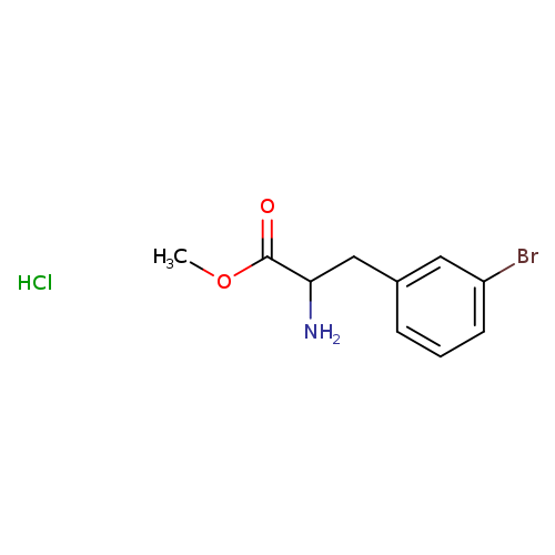 methyl 2-amino-3-(3-bromophenyl)propanoate hydrochloride