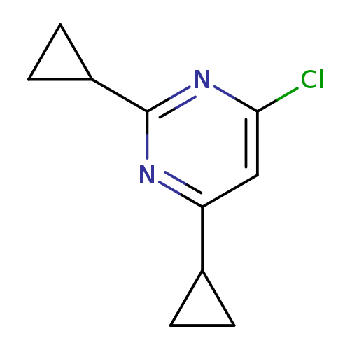 4-Chloro-2,6-dicyclopropylpyrimidine