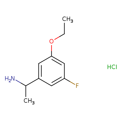 1-(3-ethoxy-5-fluorophenyl)ethan-1-aminehydrochloride