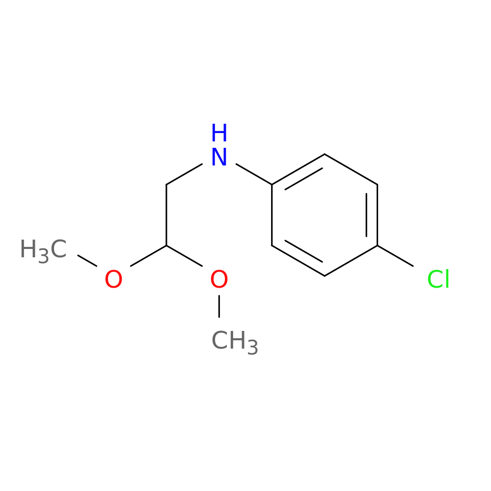 4-chloro-N-(2,2-dimethoxyethyl)aniline