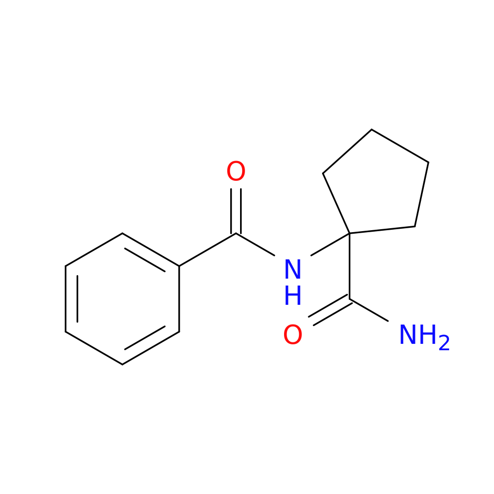 Benzamide, N-[1-(aminocarbonyl)cyclopentyl]-