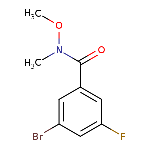 3-Bromo-5-fluoro-N-methoxy-N-methylbenzamide