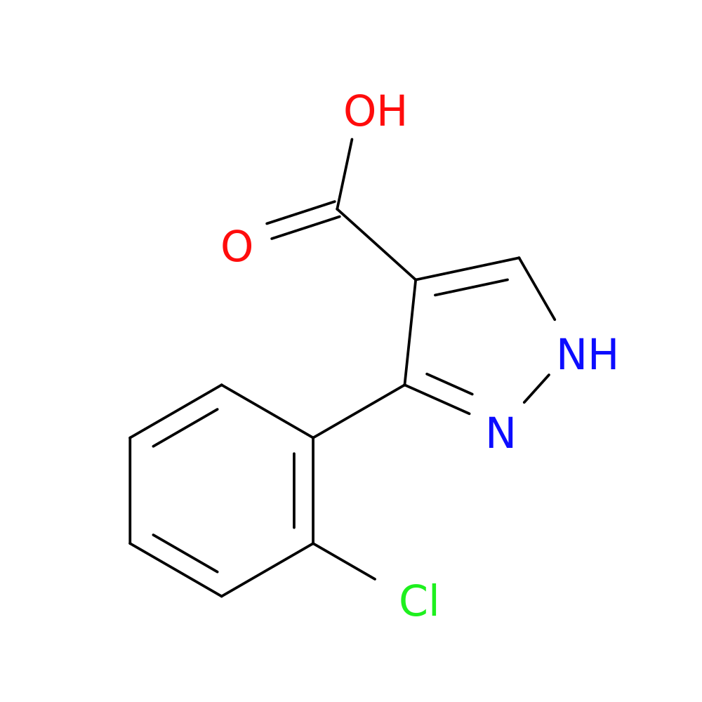 5-(2-Chlorophenyl)-1H-pyrazole-4-carboxylic acid