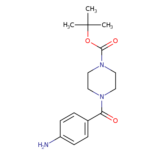 TERT-BUTYL 4-(4-AMINOBENZOYL)TETRAHYDRO-1(2H)-PYRAZINECARBOXYLATE