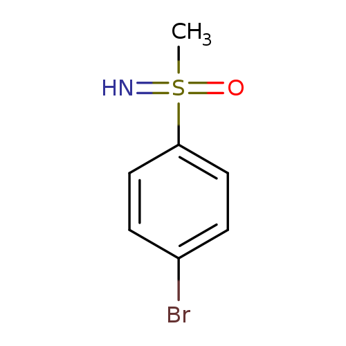 Sulfoximine, S-(4-bromophenyl)-S-methyl-