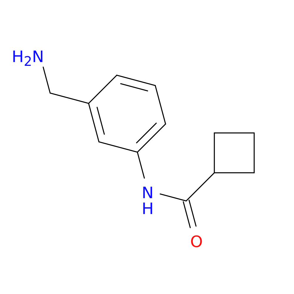 N-[3-(Aminomethyl)phenyl]cyclobutanecarboxamide
