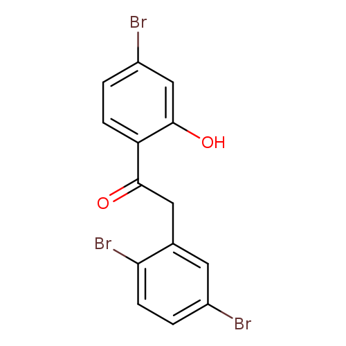 Ethanone, 1-(4-bromo-2-hydroxyphenyl)-2-(2,5-dibromophenyl)-