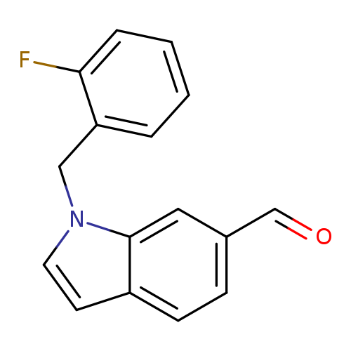 1-(2-Fluorobenzyl)-1h-indole-6-carbaldehyde