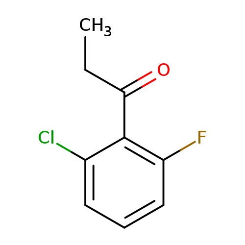 1-(2-chloro-6-fluorophenyl)propan-1-one
