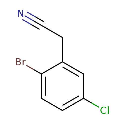Benzeneacetonitrile, 2-bromo-5-chloro-