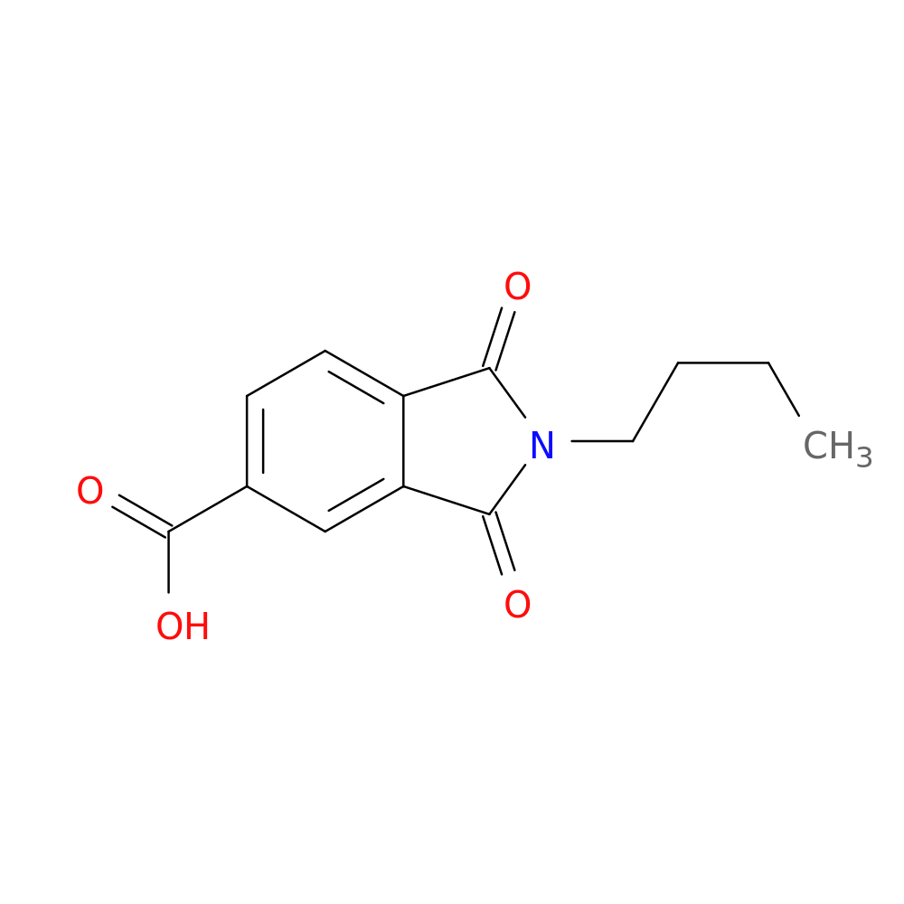 2-butyl-1,3-dioxo-2,3-dihydro-1H-isoindole-5-carboxylic acid
