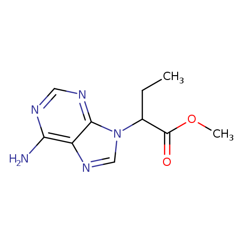 methyl 2-(6-amino-9H-purin-9-yl)butanoate