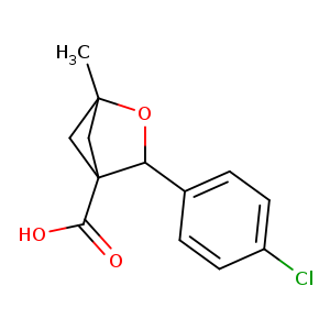 3-(4-chlorophenyl)-1-methyl-2-oxabicyclo[2.1.1]hexane-4-carboxylic acid
