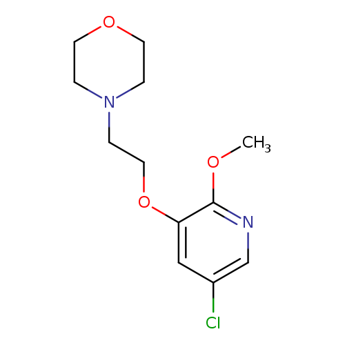 5-Chloro-2-methoxy-3-(2-morpholinoethoxy)pyridine