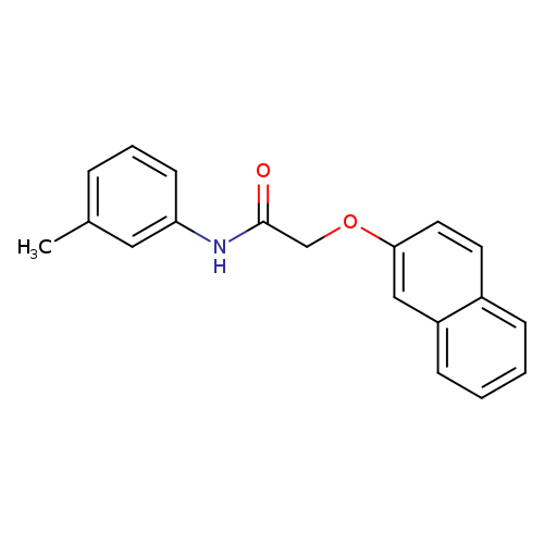 N-(3-methylphenyl)-2-(2-naphthyloxy)acetamide