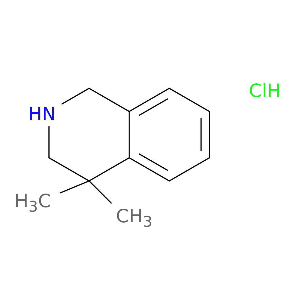 4,4-Dimethyl-1,2,3,4-tetrahydroisoquinoline hydrochloride