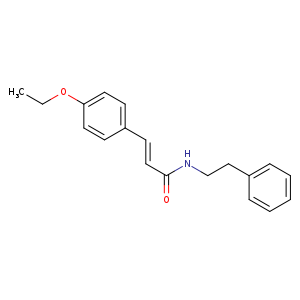 (2E)-3-(4-ethoxyphenyl)-N-(2-phenylethyl)prop-2-enamide