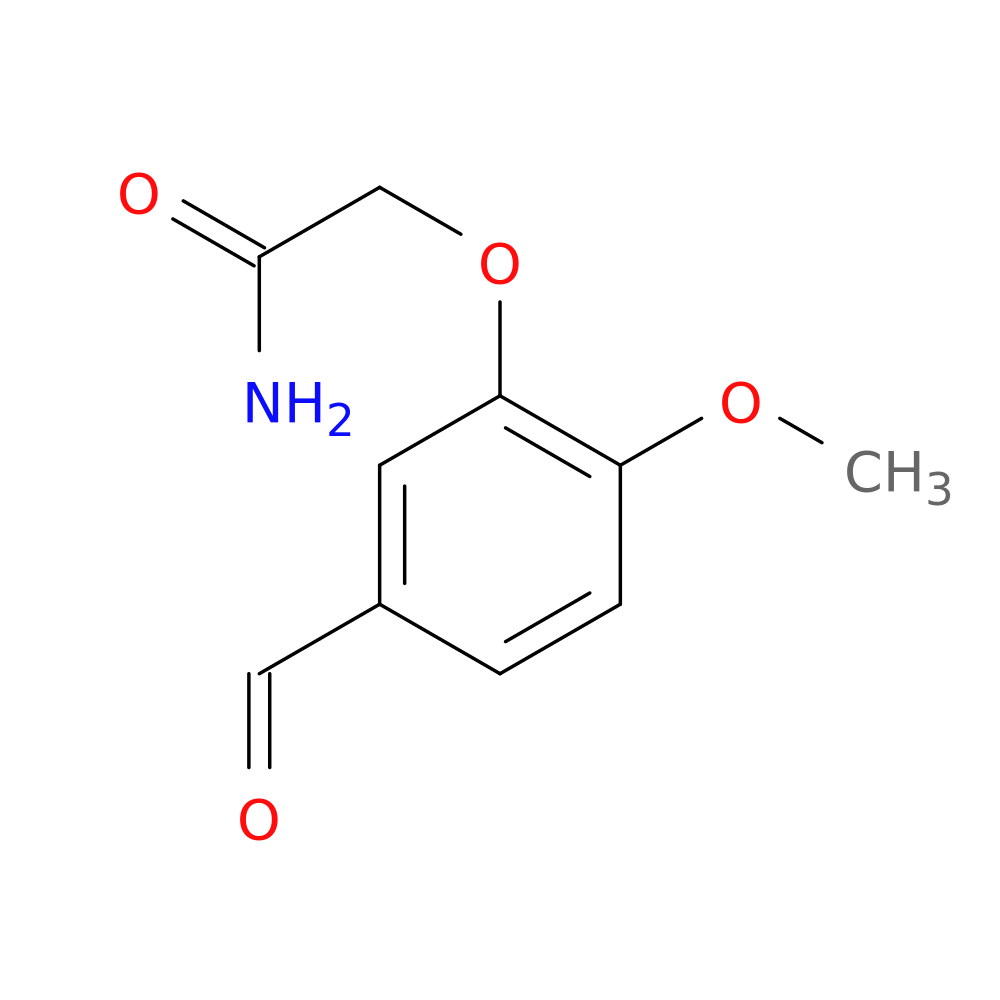 2-(5-formyl-2-methoxyphenoxy)acetamide