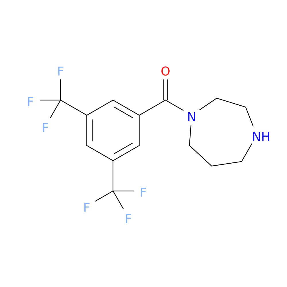 1-[3,5-bis(trifluoromethyl)benzoyl]-1,4-diazepane