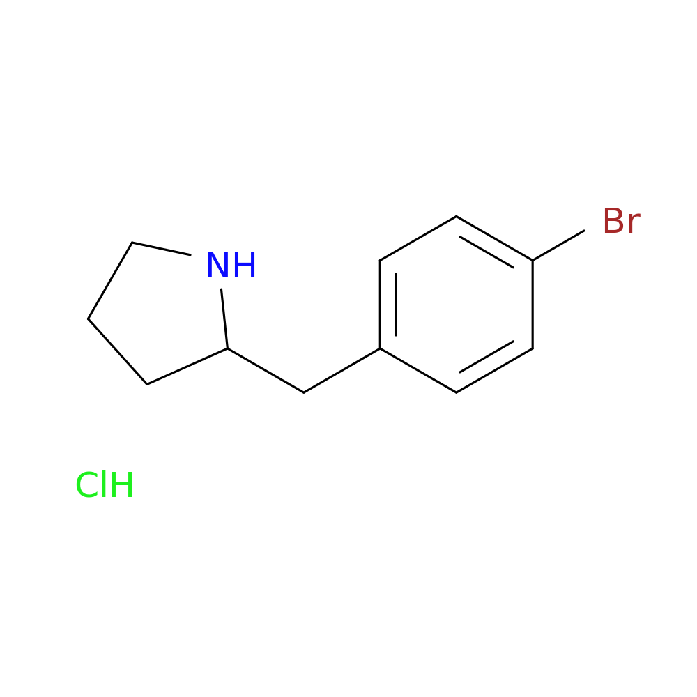 2-(4-Bromobenzyl)pyrrolidine hydrochloride