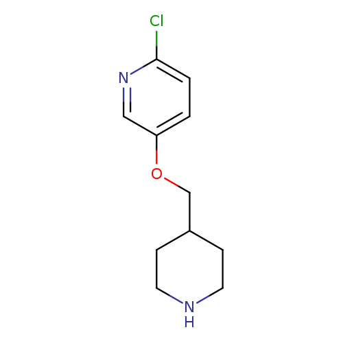 2-chloro-5-(piperidin-4-ylmethoxy)pyridine