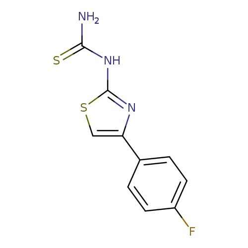 [4-(4-fluorophenyl)-1,3-thiazol-2-yl]thiourea