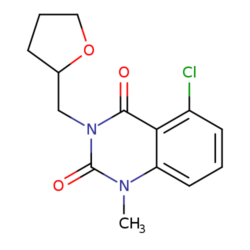 5-chloro-1-methyl-3-[(oxolan-2-yl)methyl]-1,2,3,4-tetrahydroquinazoline-2,4-dione