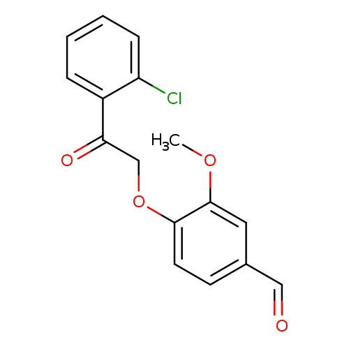 4-[2-(2-chlorophenyl)-2-oxoethoxy]-3-methoxybenzaldehyde