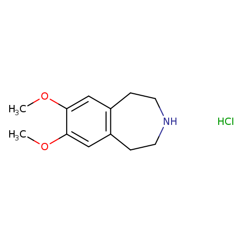 1H-3-Benzazepine, 2,3,4,5-tetrahydro-7,8-dimethoxy-, hydrochloride