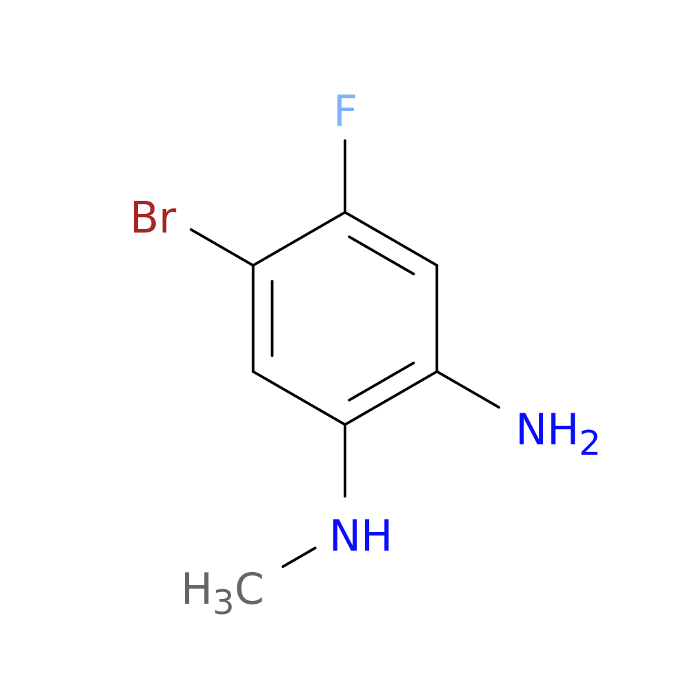 5-bromo-4-fluoro-1-N-methylbenzene-1,2-diamine