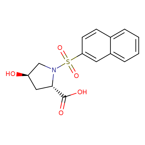 (2S,4R)-4-hydroxy-1-(naphthalene-2-sulfonyl)pyrrolidine-2-carboxylic acid