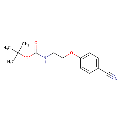 4-(Boc-aminoethyloxy)benzonitrile