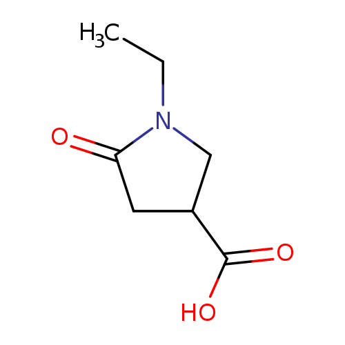 1-Ethyl-5-oxopyrrolidine-3-carboxylic acid