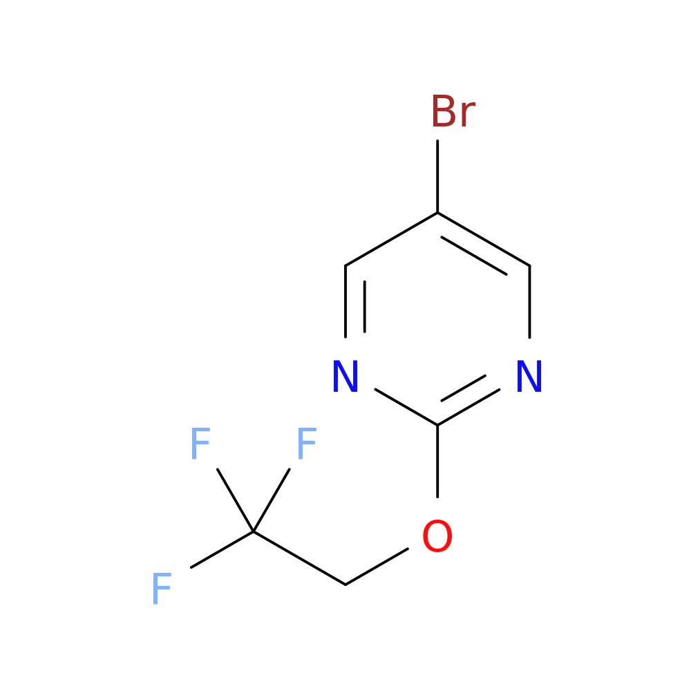 5-Bromo-2-(2,2,2-trifluoroethoxy)pyrimidine
