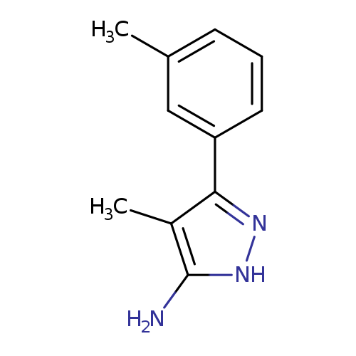 4-METHYL-5-M-TOLYL-2H-PYRAZOL-3-YLAMINE