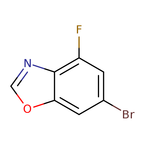 6-Bromo-4-fluoro-1,3-benzoxazole